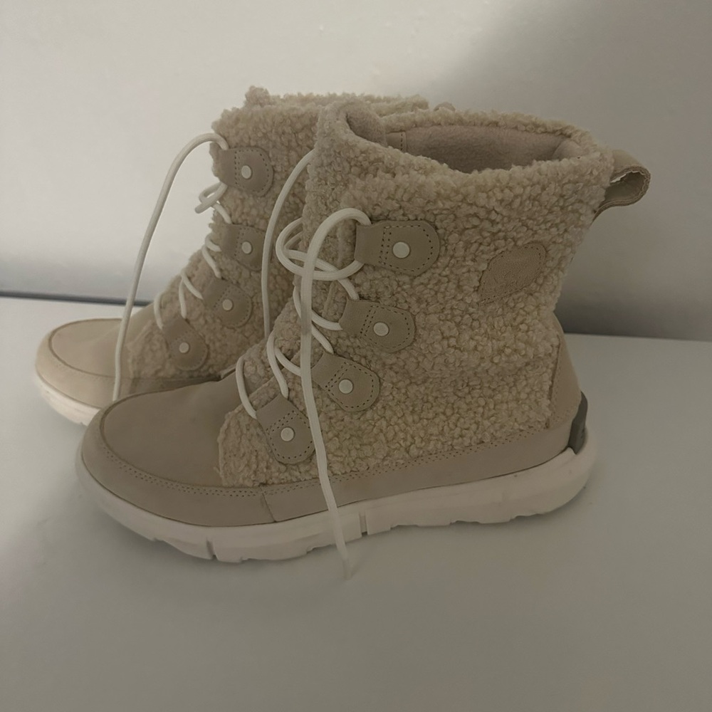 Sorel Explorer Next Joan Faux Shearling Bootie (Women)